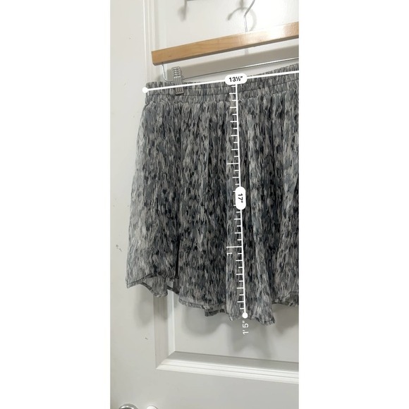 Converse Skirt Womens‎ Small Gray Zip Stretch Short Lightweight Casual Ladies - Picture 6 of 6